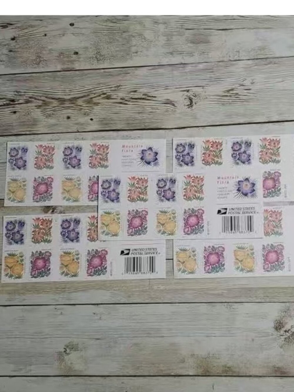 100 Mountain Flora 2022 Forever Postage Stamps US Postal USPS Flowers Weddings